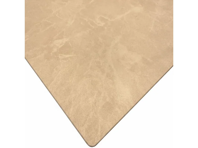 Table a manger céramique beige 160 - 240 cm Paula