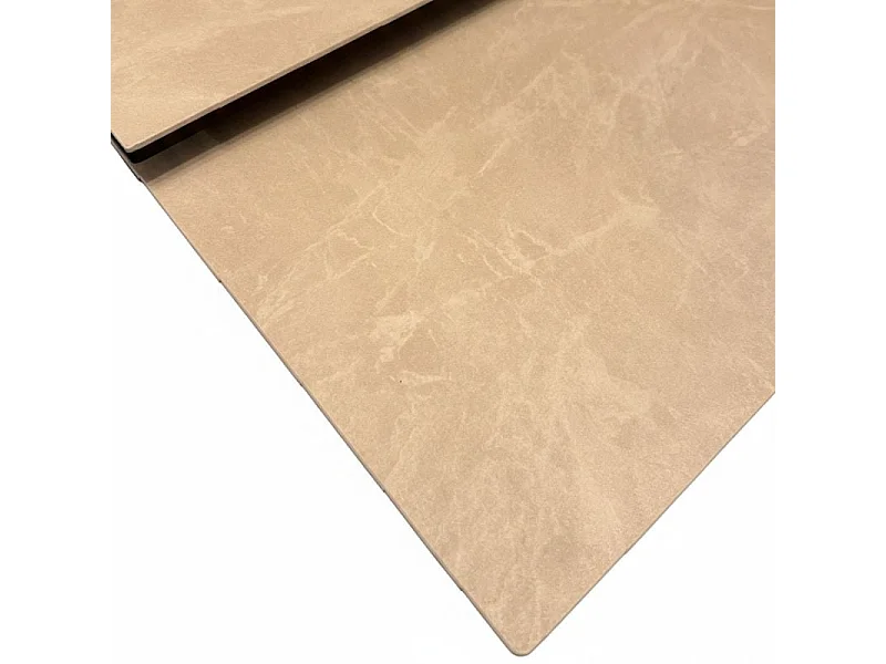 Table a manger céramique beige 160 - 240 cm Paula