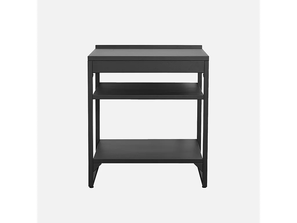 Cucina esterna 6 moduli acciaio inossidabile, nero