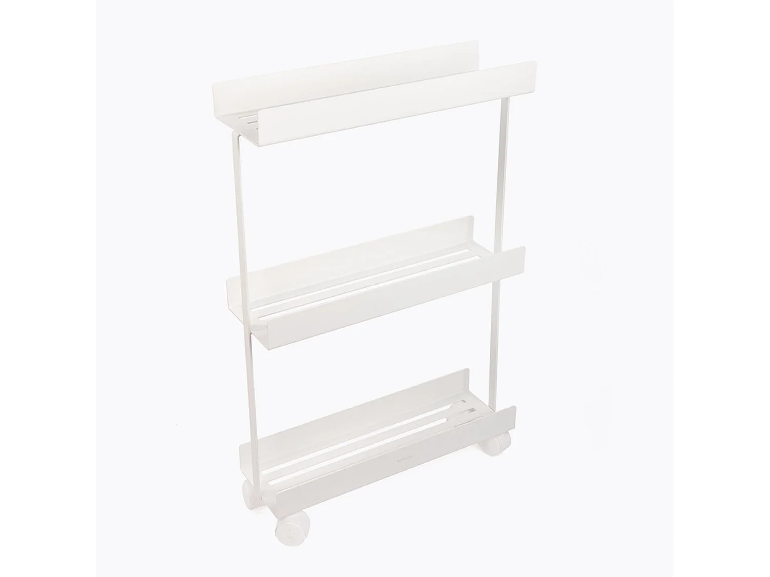 Desserte roulante 3 niveaux AURA Blanc - BATHBAZAAR