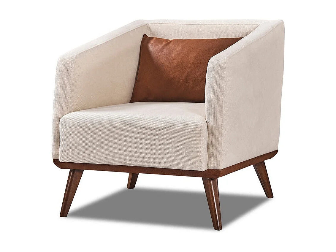 Set Divani Lucas – 2 Divani 3 posti + 1 Poltrona – Tessuto Chiaro