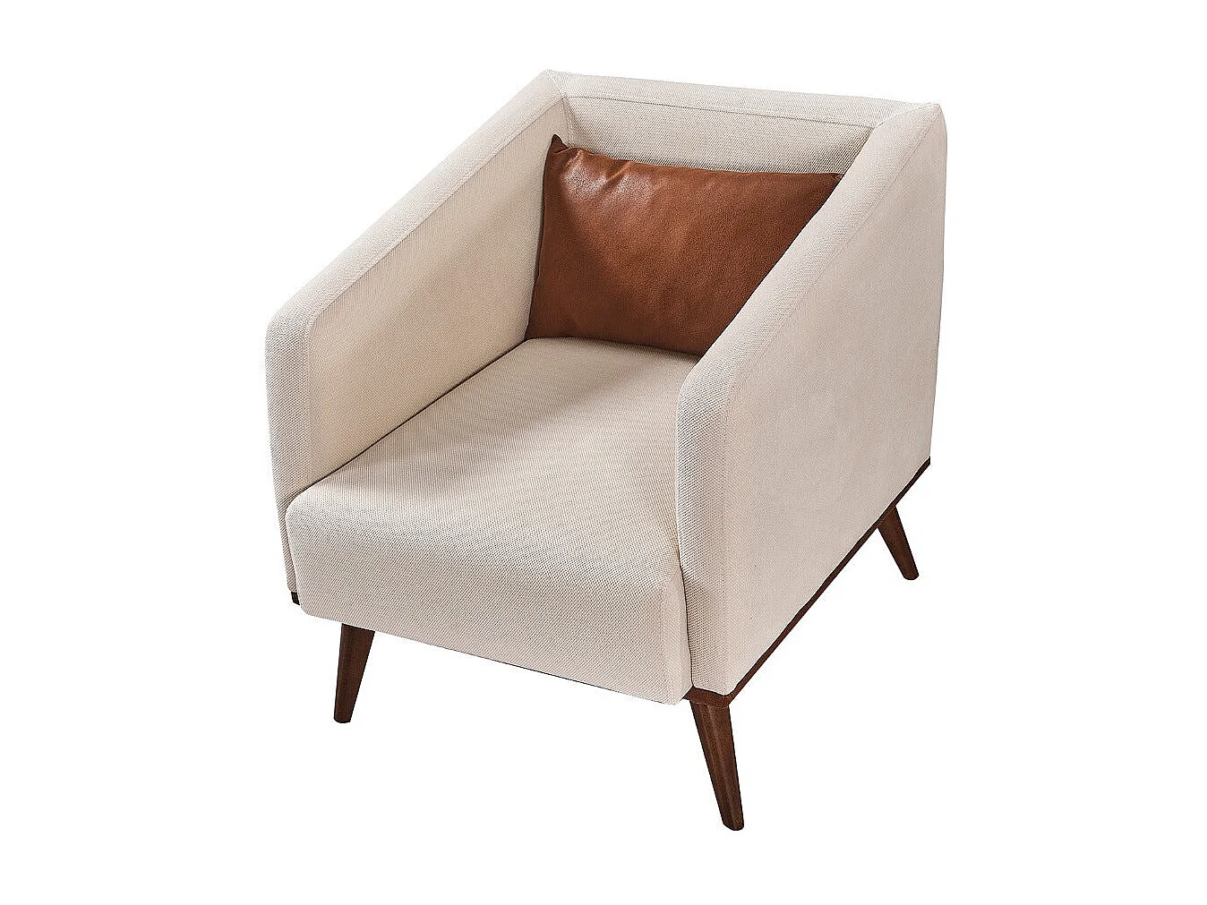 Set Divani Lucas – 2 Divani 3 posti + 1 Poltrona – Tessuto Chiaro