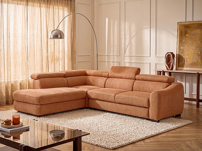 Canapé d’angle convertible Besema, Vente-unique