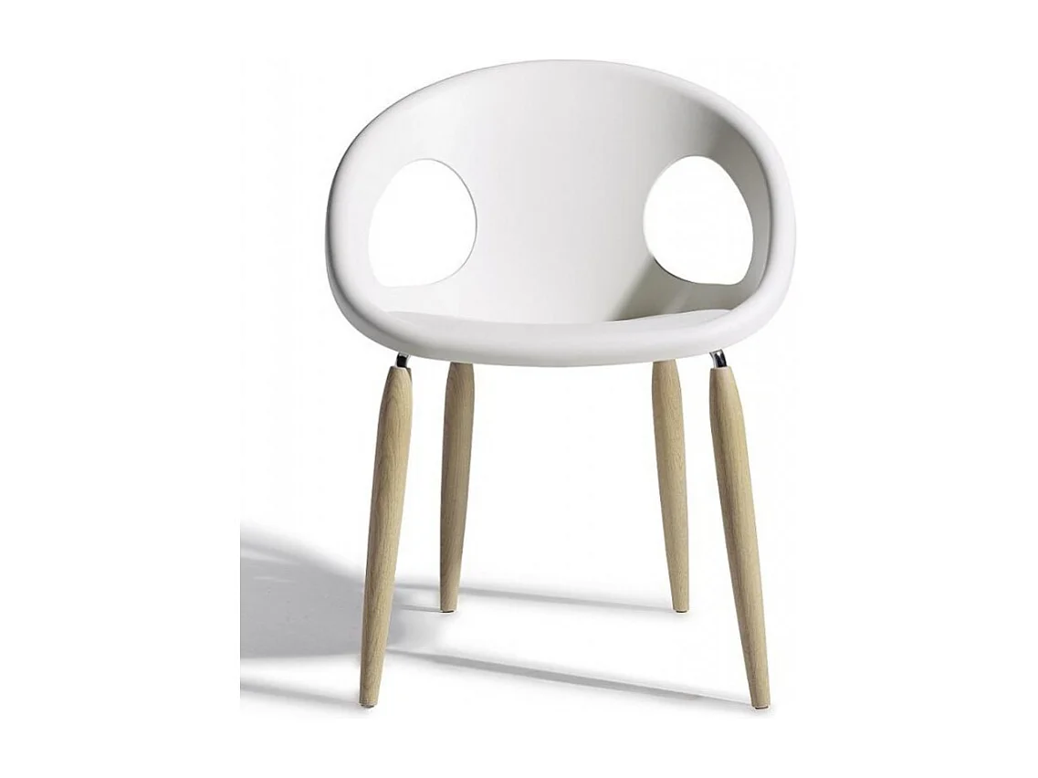 Chaise - pieds bois naturel - NATURAL DROP - vendu à l'unité - déco