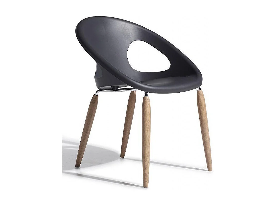 Chaise - pieds bois naturel - NATURAL DROP - vendu à l'unité - déco