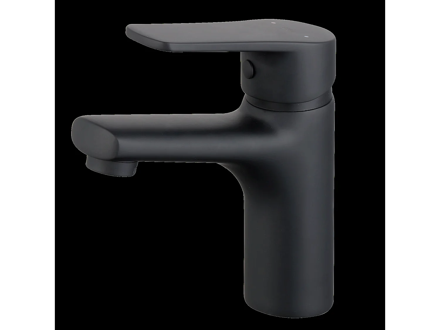 Full mitigeur lavabo bas noir mat - Essebagno