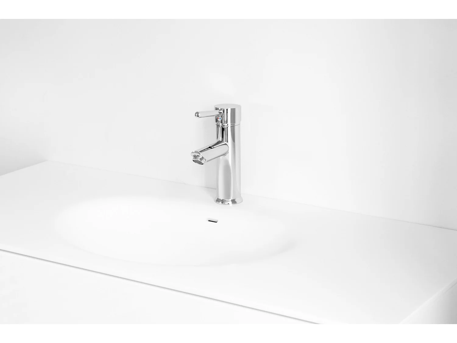 Deco misturador de lavatório baixo cromo Essebagno