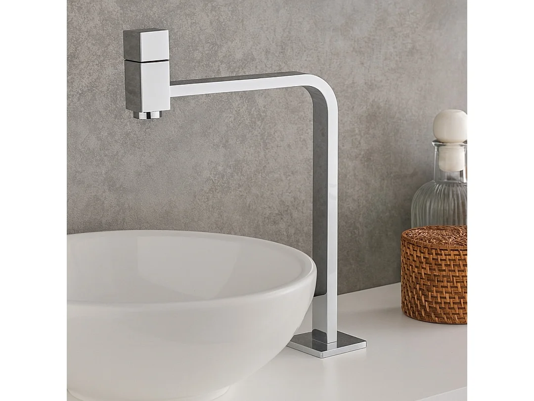 Target rubinetto per lavabo cromato acqua fredda Essebagno