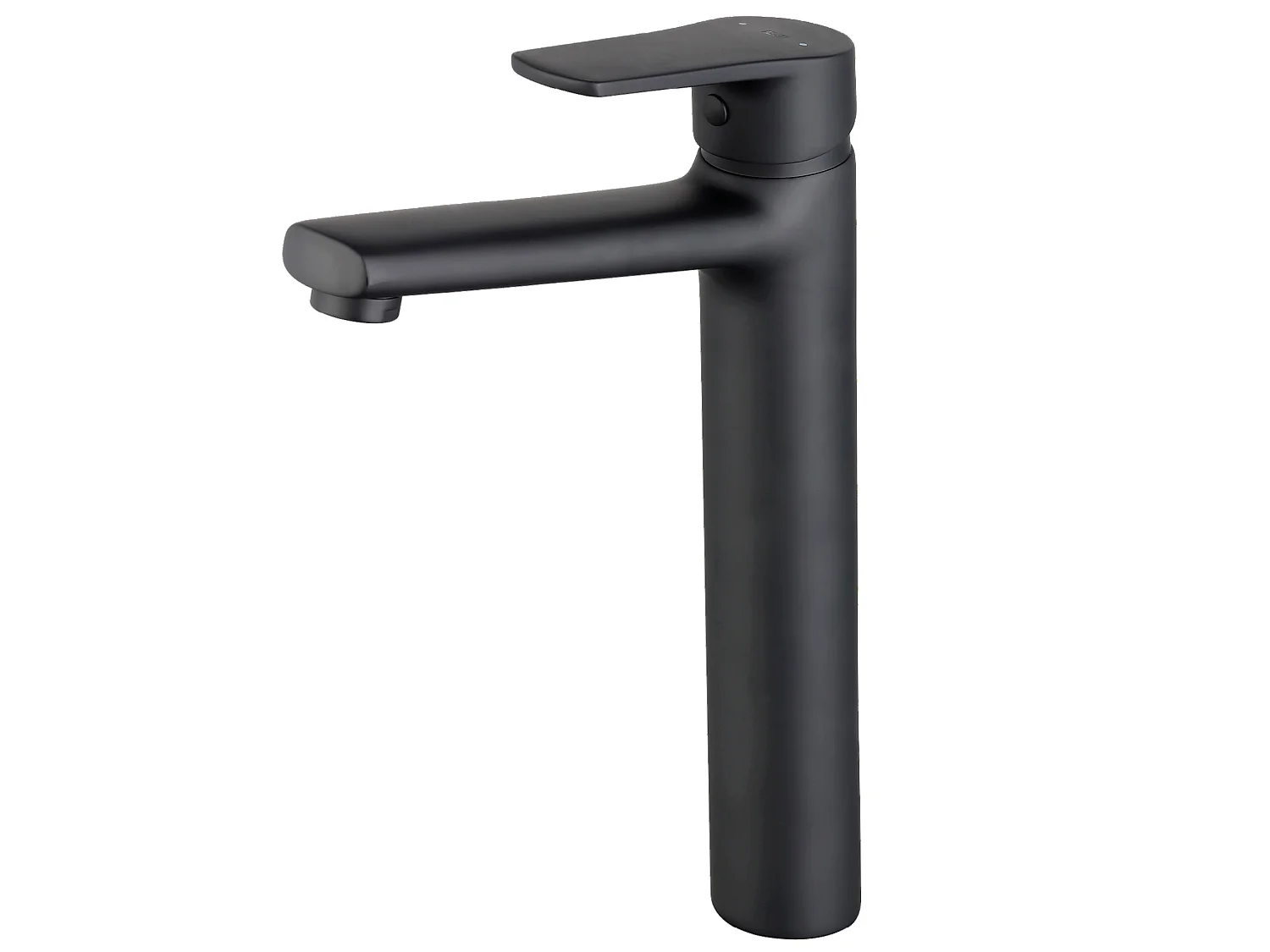 Full mitigeur lavabo haut noir mat - Essebagno