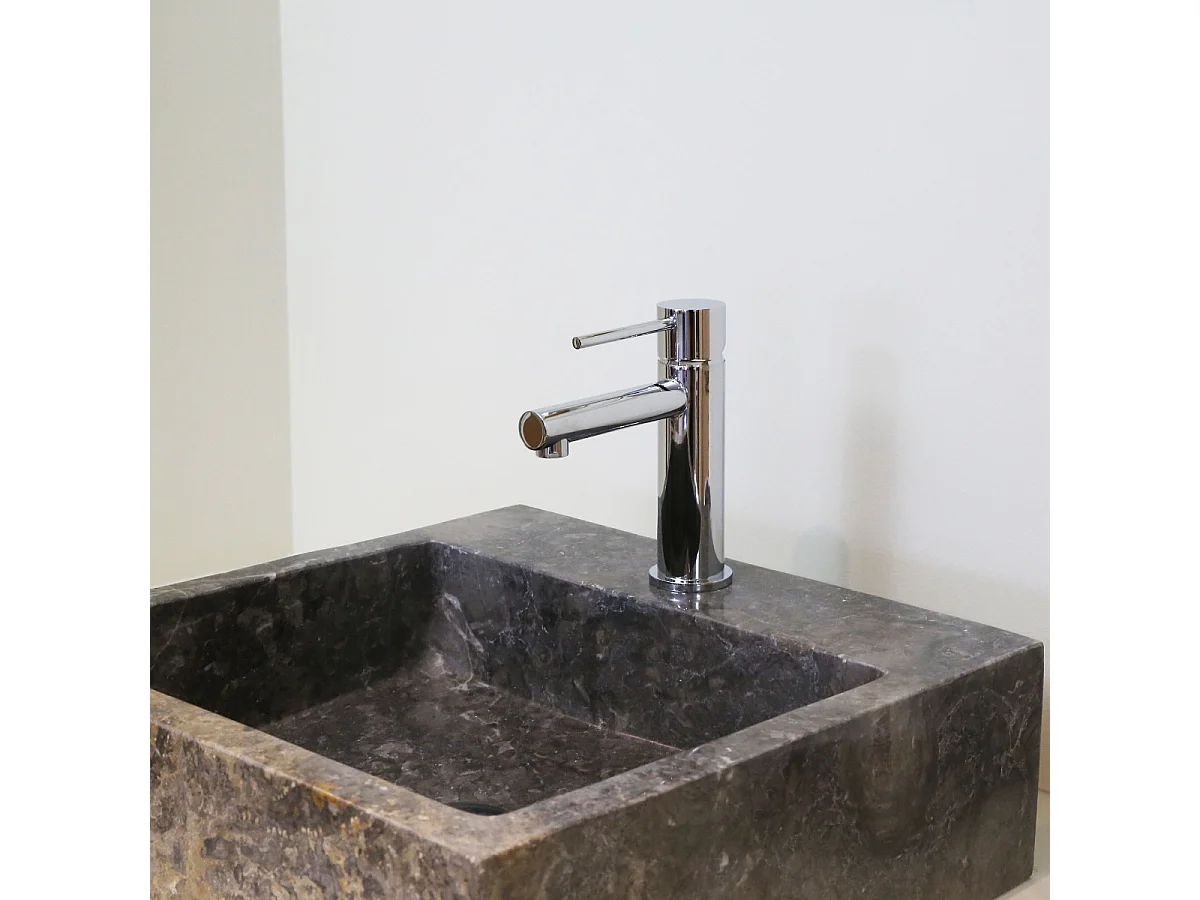 Luisa misturadora de lavatório baixa cromada Essebagno