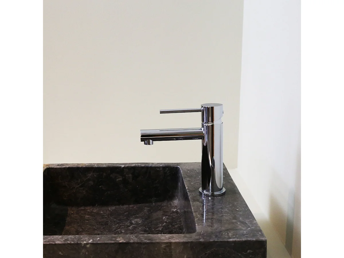 Luisa misturadora de lavatório baixa cromada Essebagno