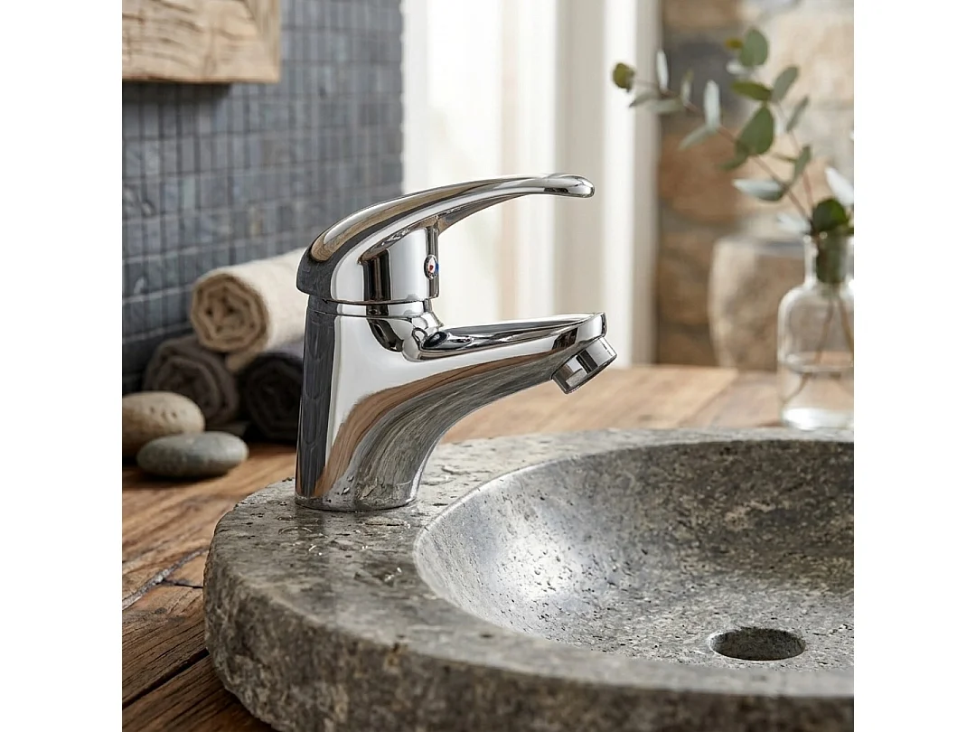 If mitigeur lavabo bas chrome - Essebagno