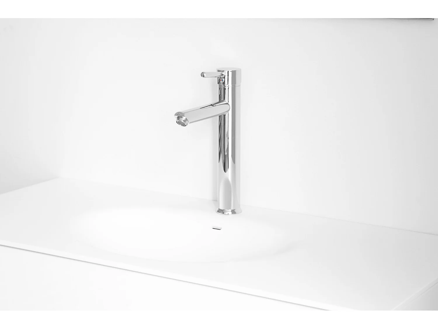 Deco misturador de lavatório alto cromo Essebagno