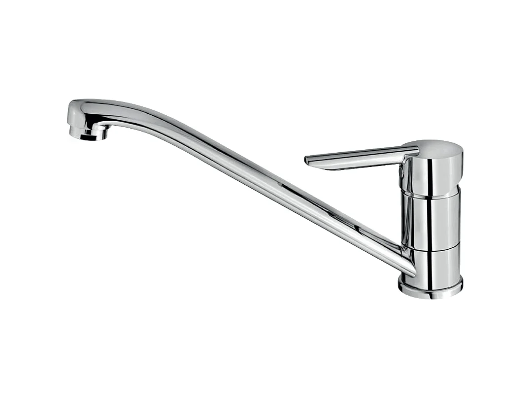 Tango Plus verchroomde mengkraan voor gootsteen - Essebagno