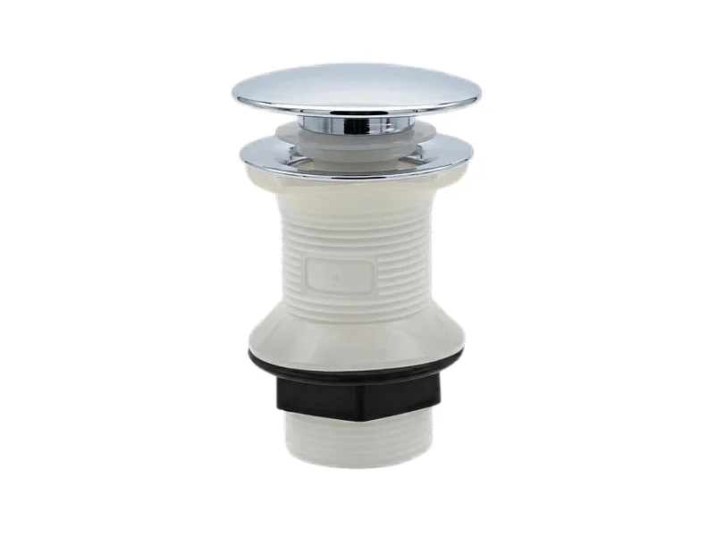 Universele metalen afvoer chroom - Essebagno