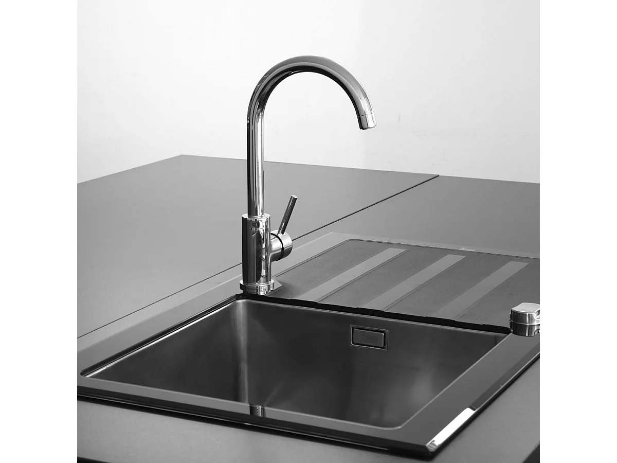 Kiwo misturador para lava-loiça cromado Essebagno