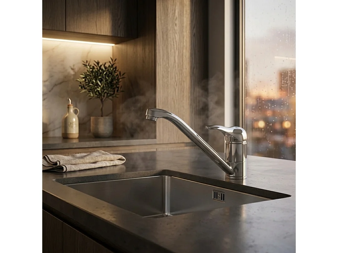 Néo mitigeur évier chromé - Essebagno