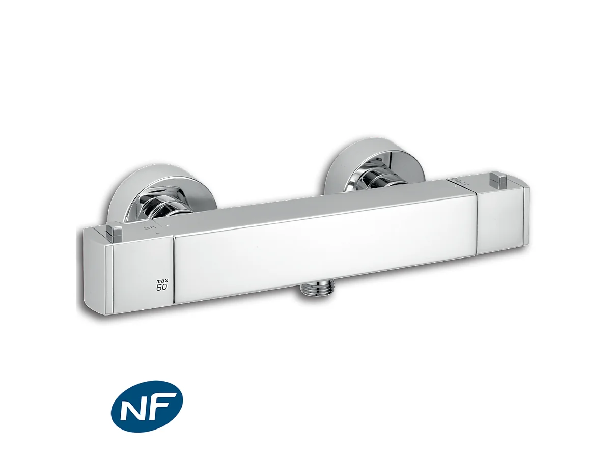 Munchen Misturador termostático para chuveiro cromado Huber