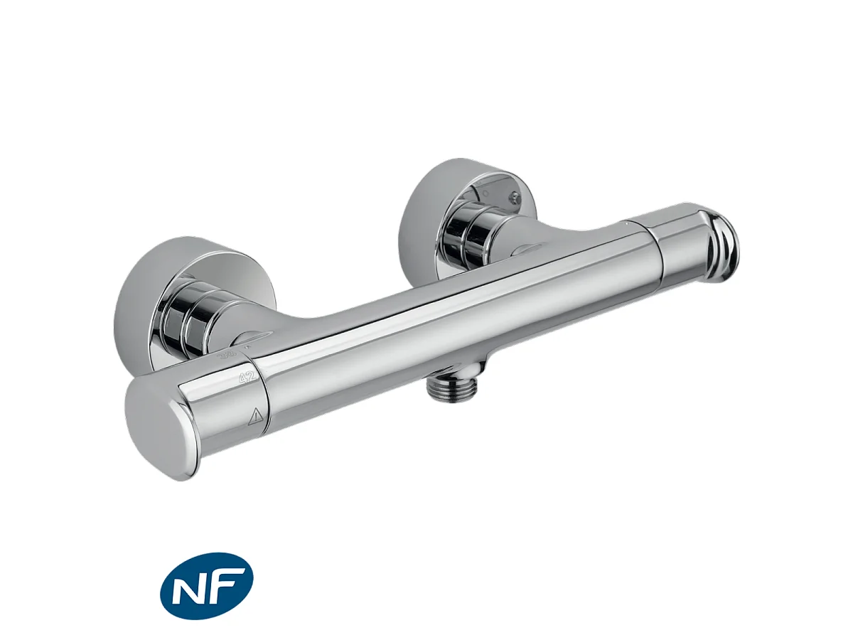 Aero Misturador termostático para chuveiro cromado Huber