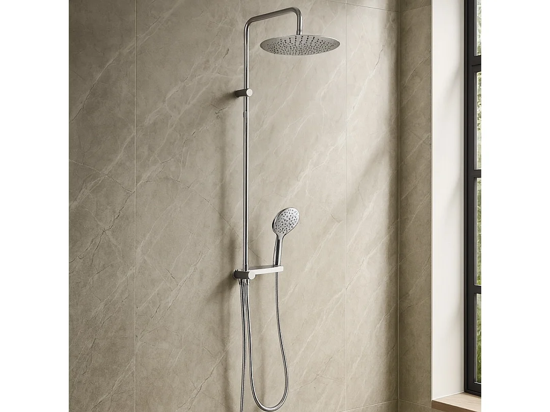 Profumo kolumna prysznicowa bez baterii chromowana - Essebagno