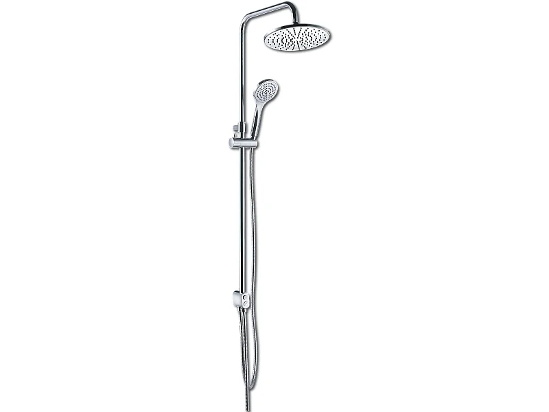 Essesmart Duschsäule ohne Mischbatterie verchromt Essebagno
