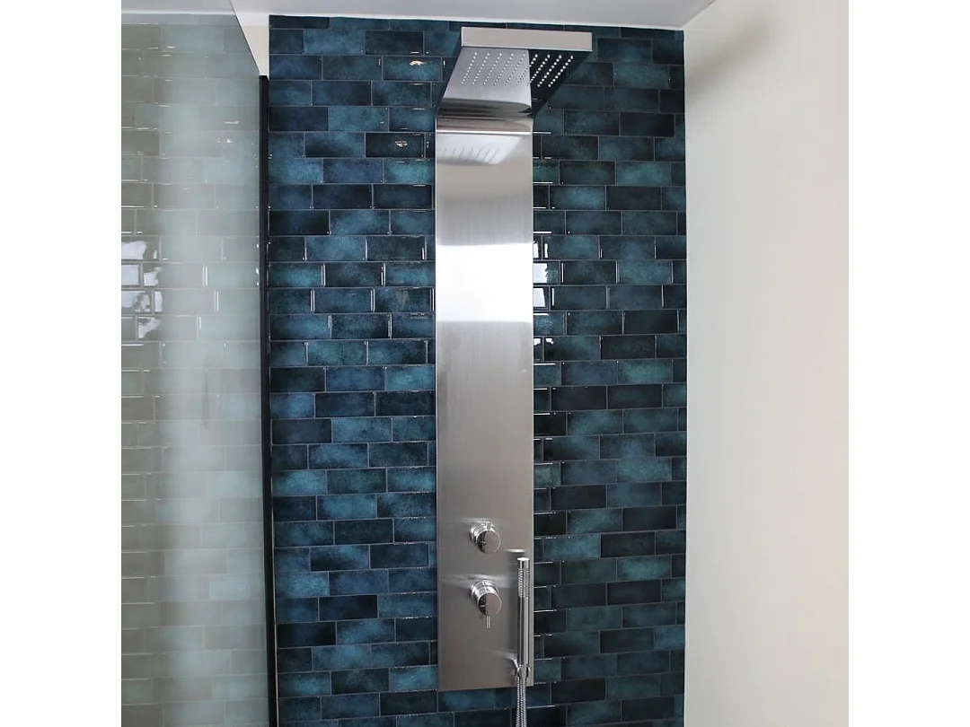 Essekadra mechaniczna płyta prysznicowa chrom - Essebagno