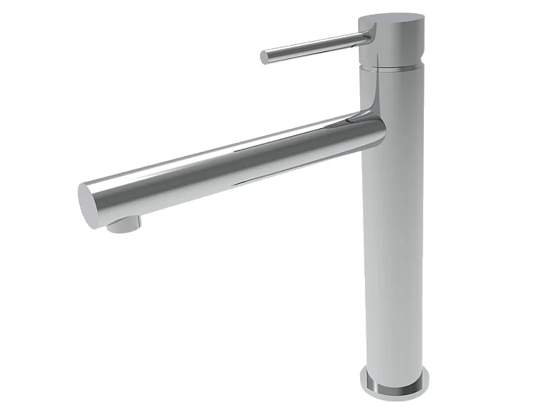 Luisa misturadora de lavatório alta cromada Essebagno