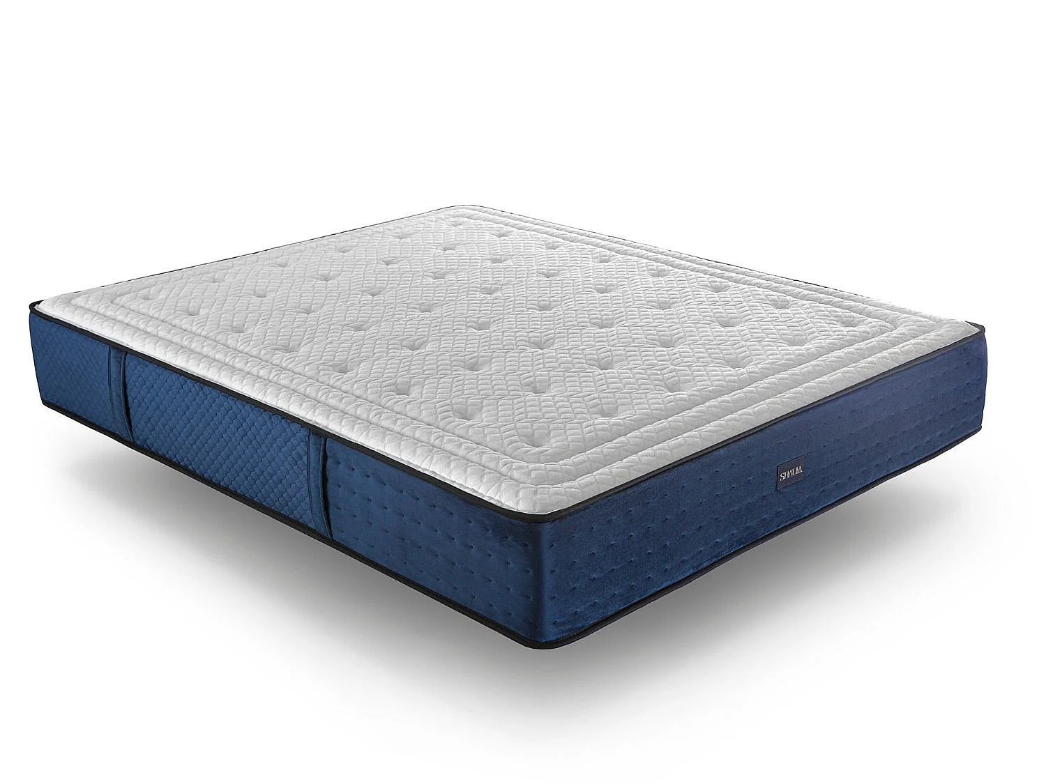 Schaumstoffmatratze SHAULA CELESTIA 150x200 cm – Höhe 30 cm mit 2 cm Latex auf jeder Seite