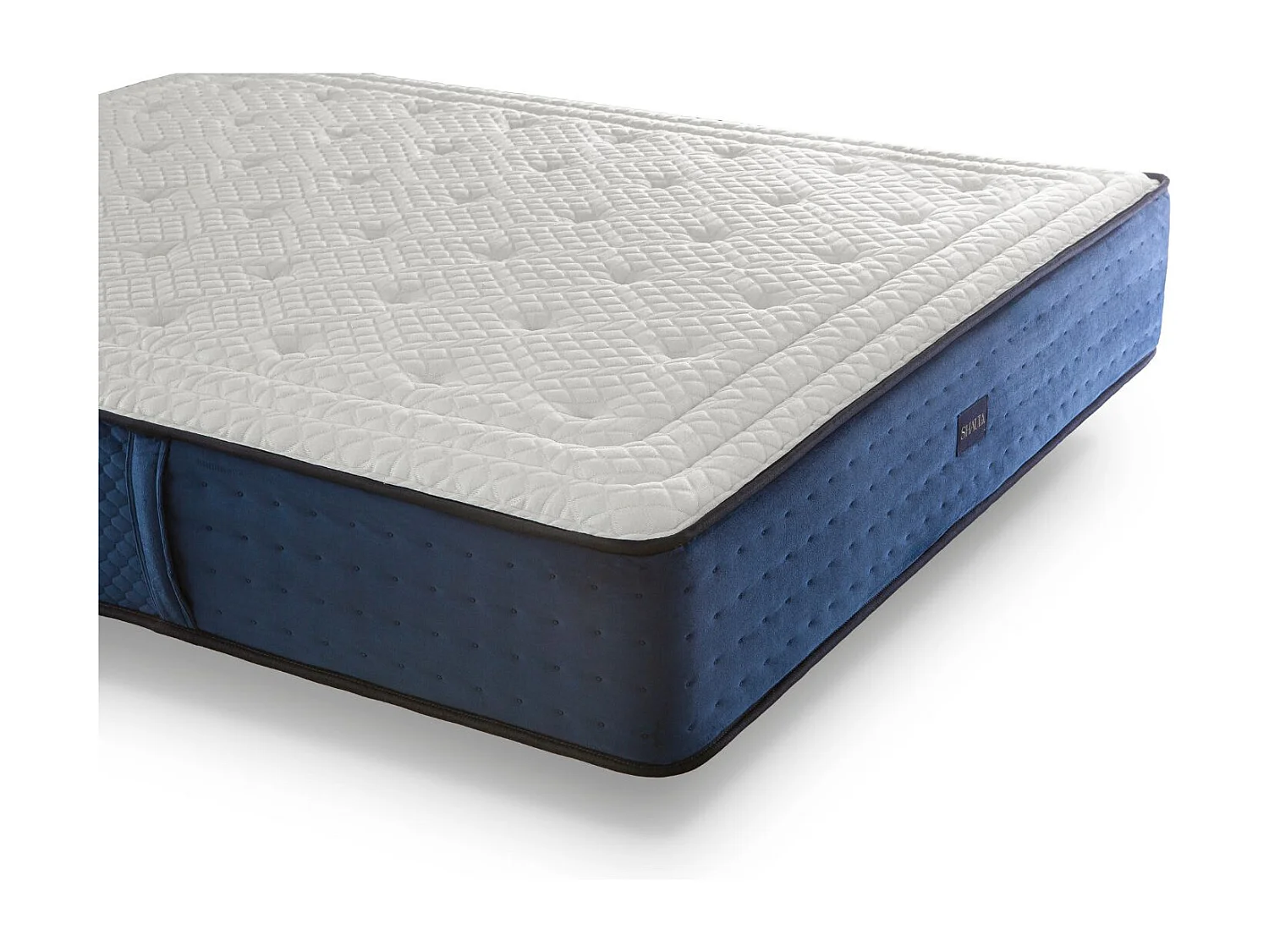 Matelas à ressorts ensachés SHAULA ELYSIUM SPRING 90x190 cm – Hauteur 30 cm avec 2 cm de mousse à mémoire de forme de chaque côté