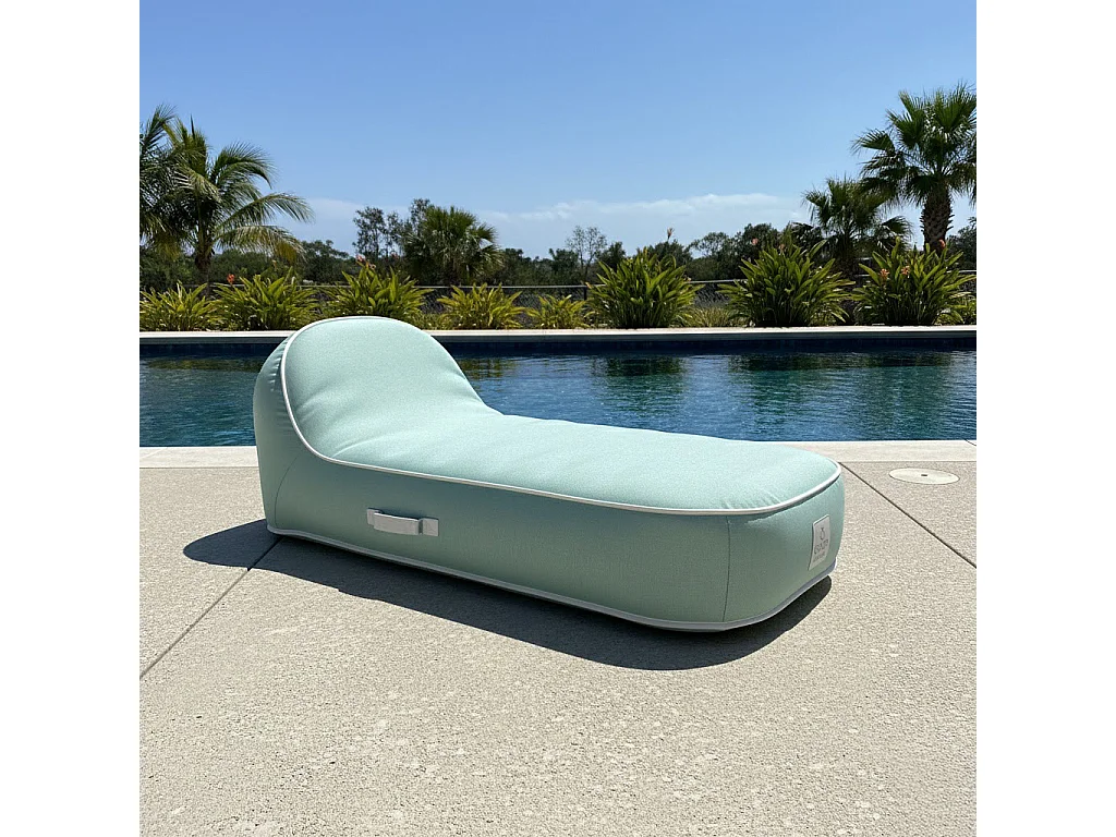 Coco Lounge Aufblasbare Sonnenliege PALMA Ambiente Soge Wassergrün