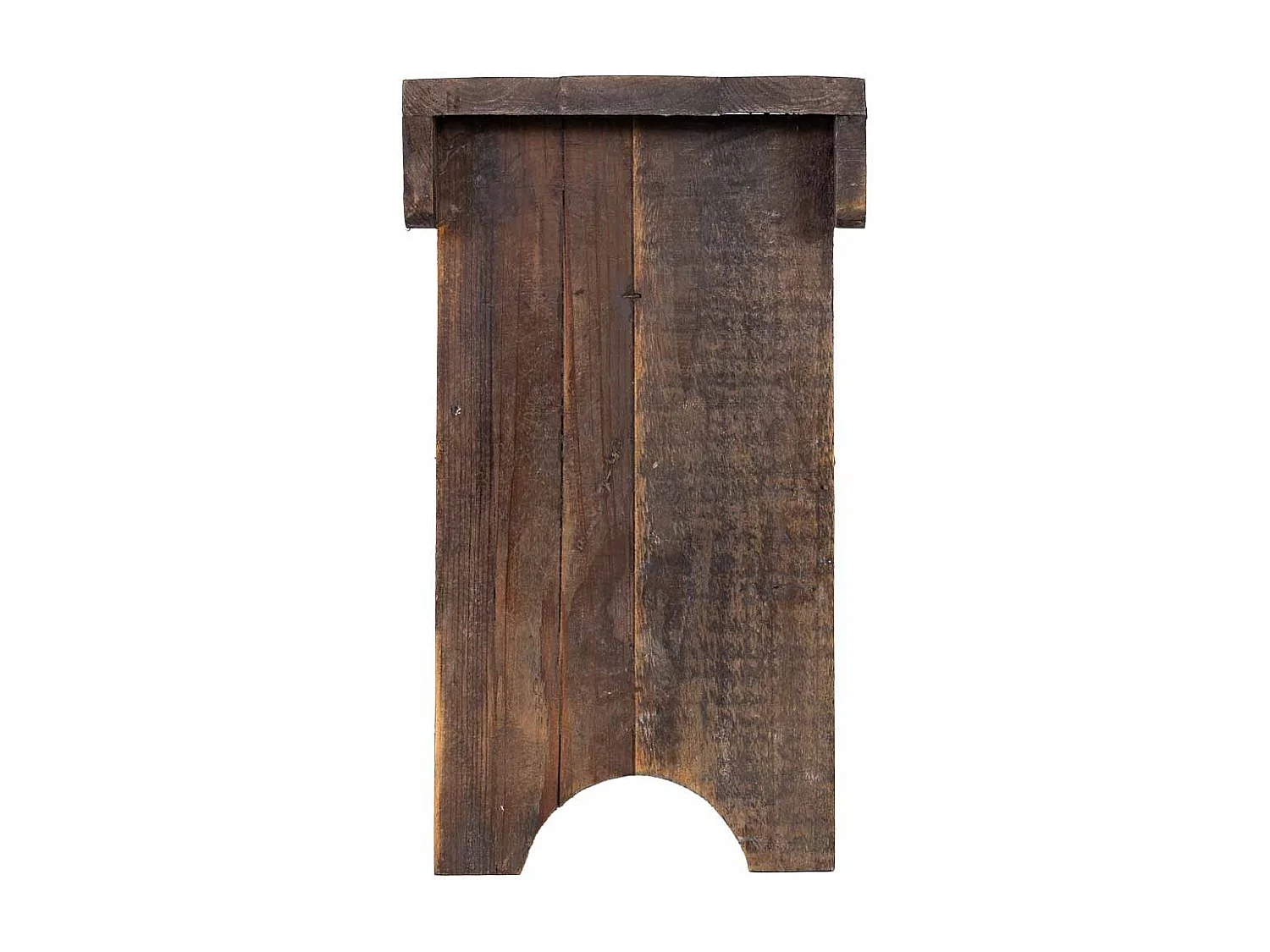 Taburete de madera 42x25x43h cm
