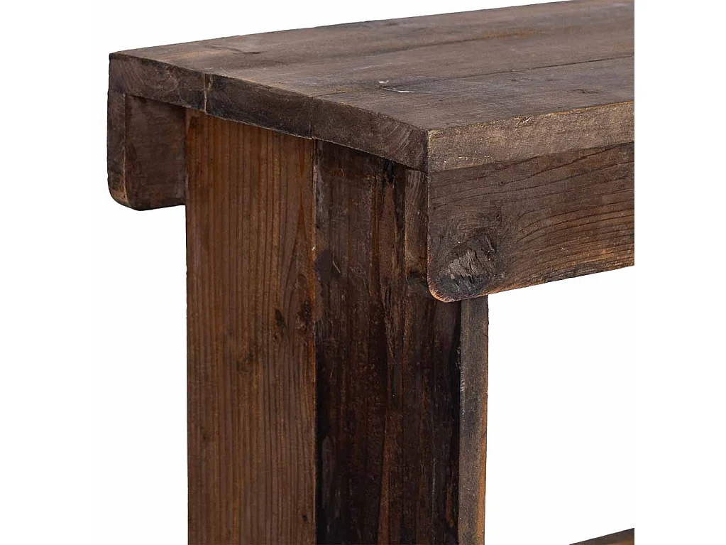 Taburete de madera 42x25x43h cm