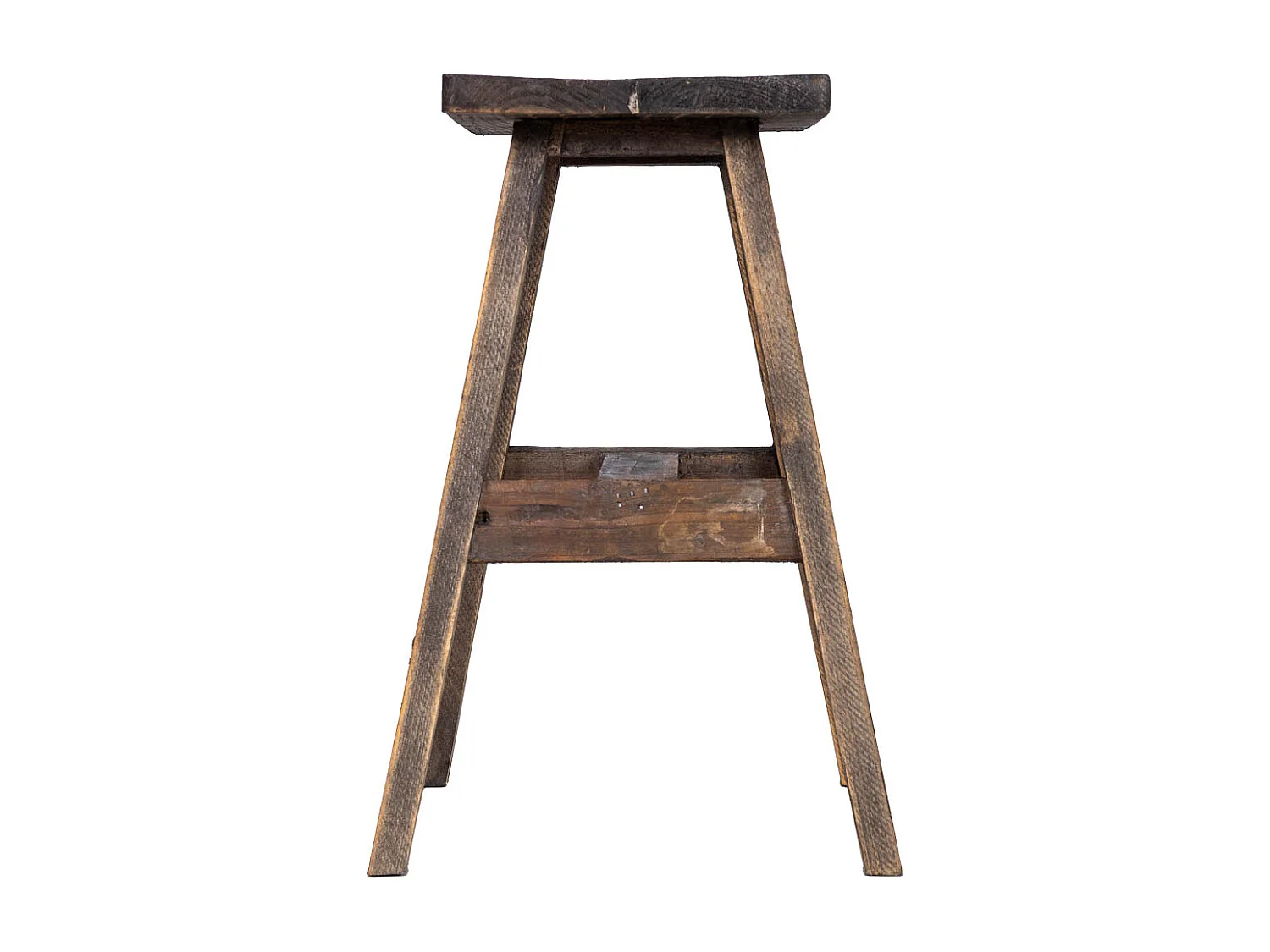 Taburete de madera 42x28x43h cm