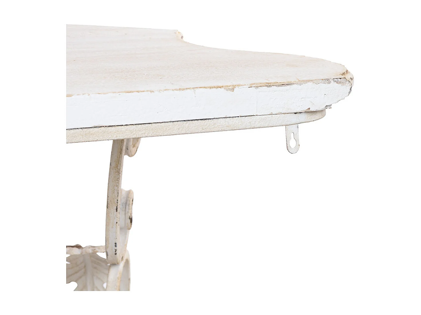 Console in legno e metallo finitura invecchiata 114x43x80h cm