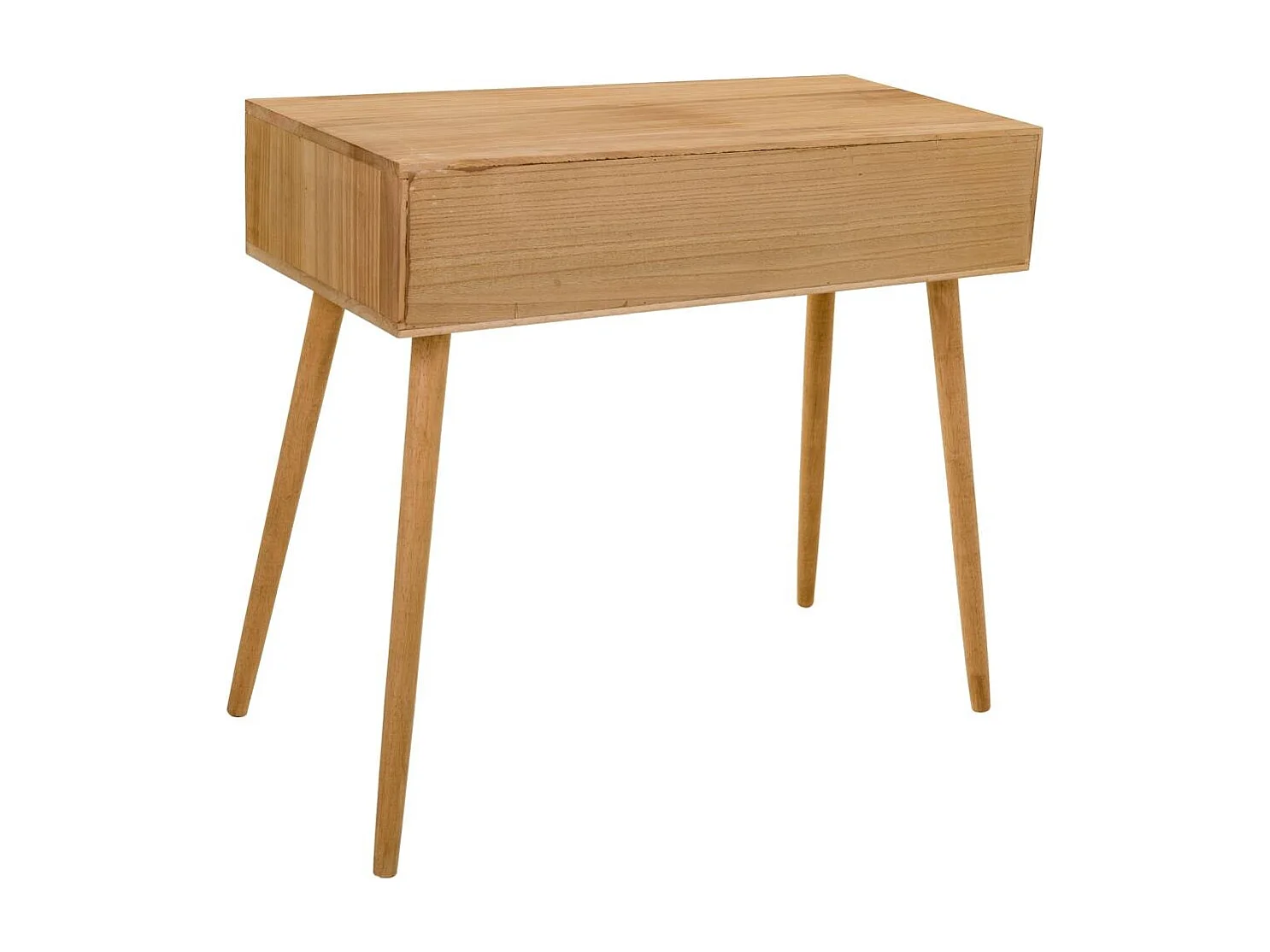 Braune Konsolentisch aus Holz 87x43x79h cm