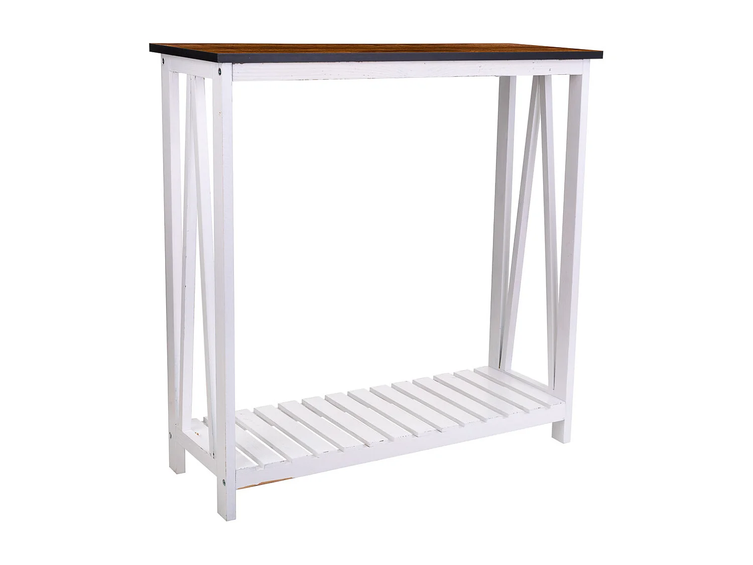 Vestibule en bois blanc 80x30x80h