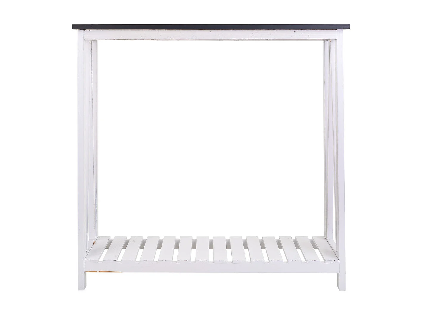 Vestibule en bois blanc 80x30x80h