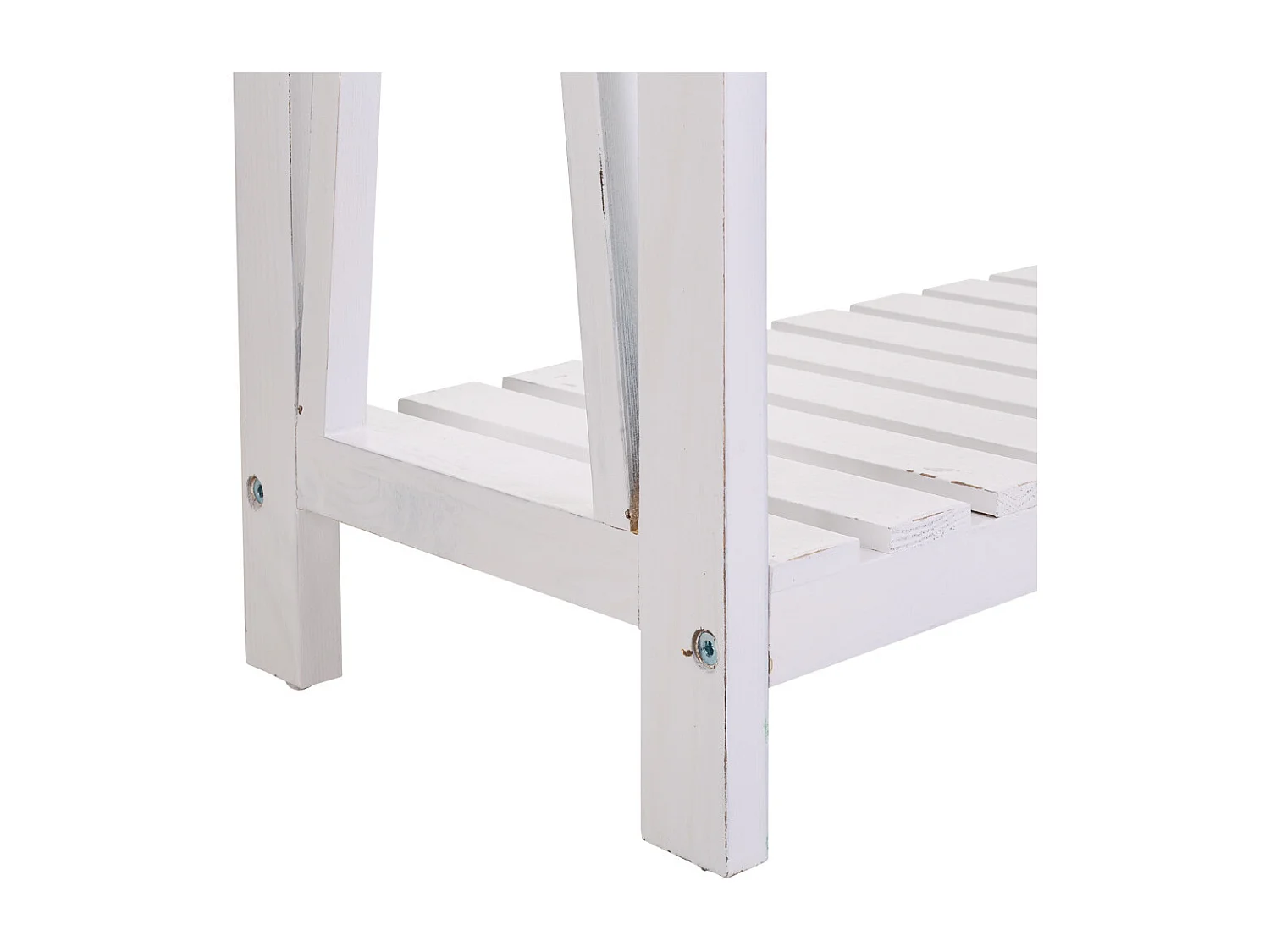 Vestibule en bois blanc 80x30x80h