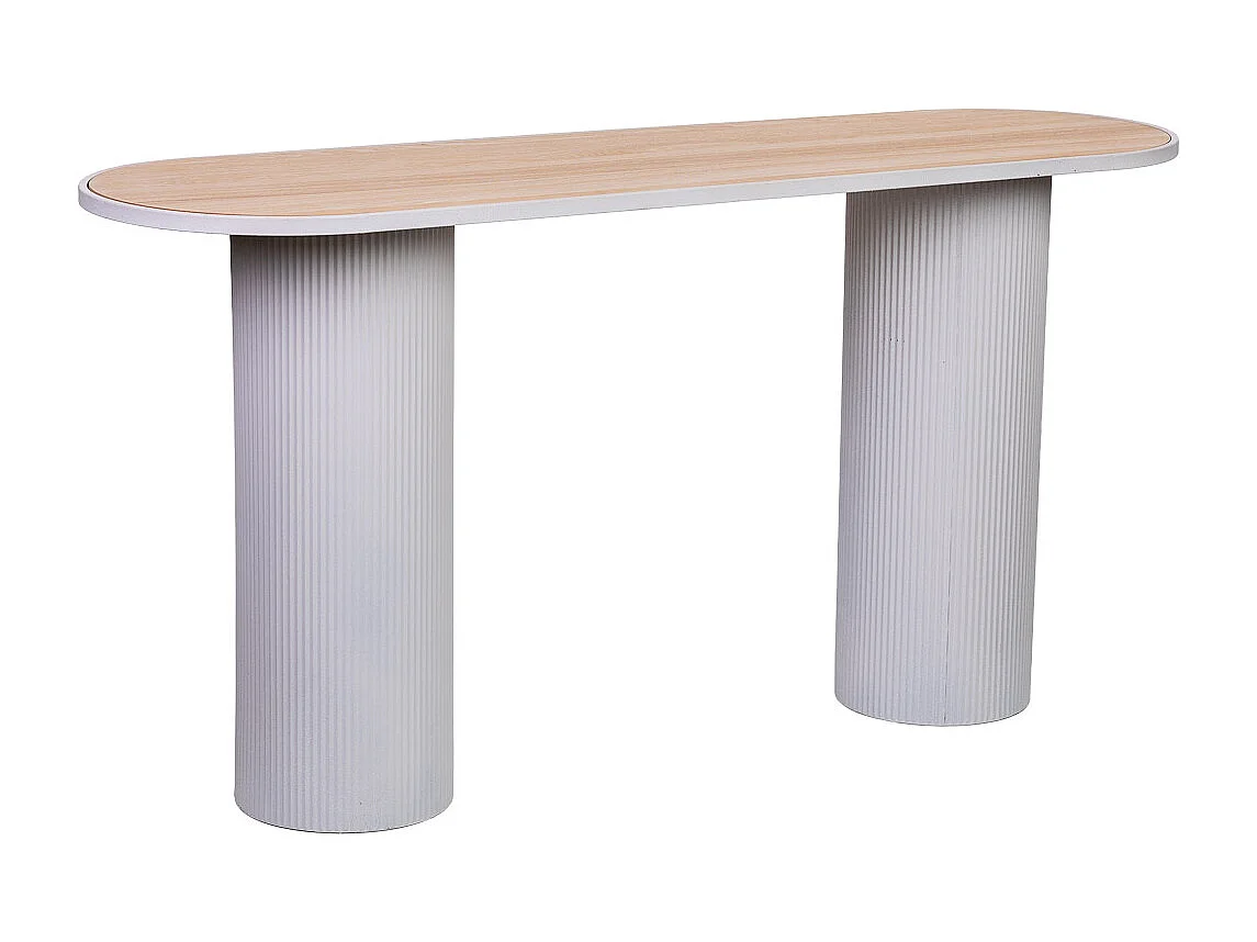 Meubles d'entrée en bois 150x45x75h cm