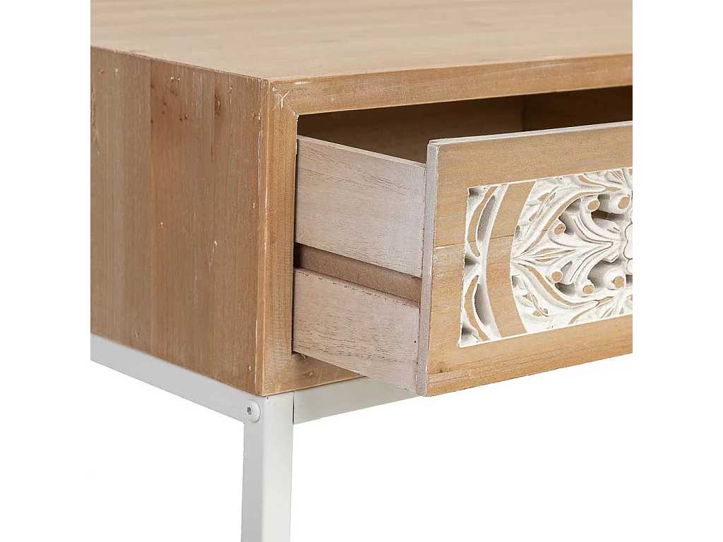 Braune Eingangsmöbel aus Holz 80x42x79