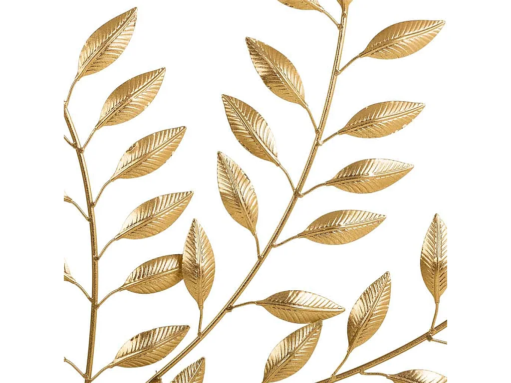 Console en métal doré 120x40x80h