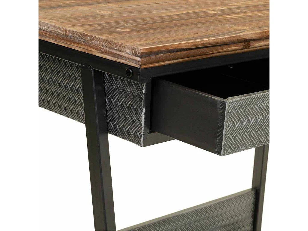 Konsolen aus Metall und Holz 83,5x45,5x75h cm