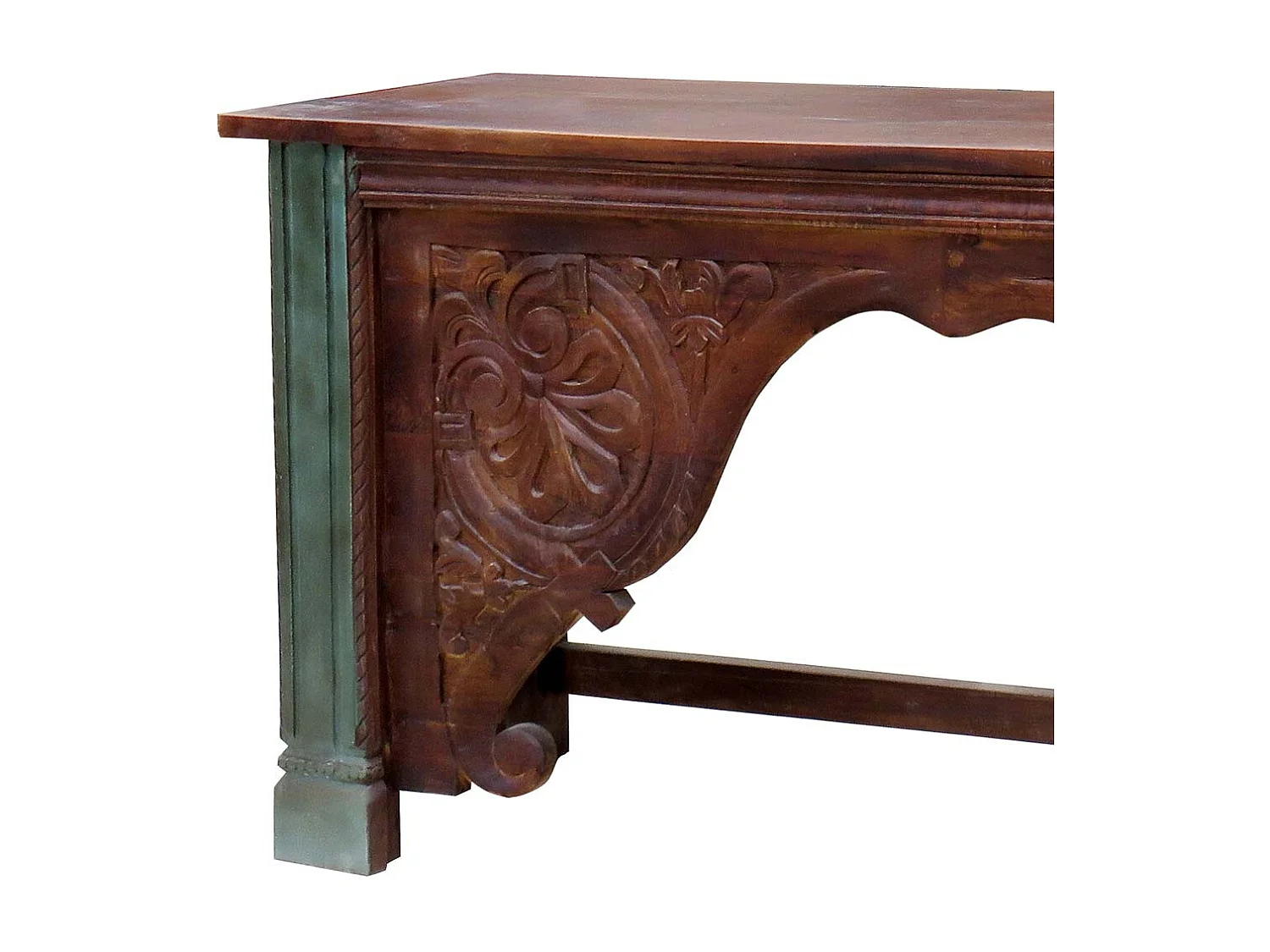 Braune Holzhalle 187x43x86h cm