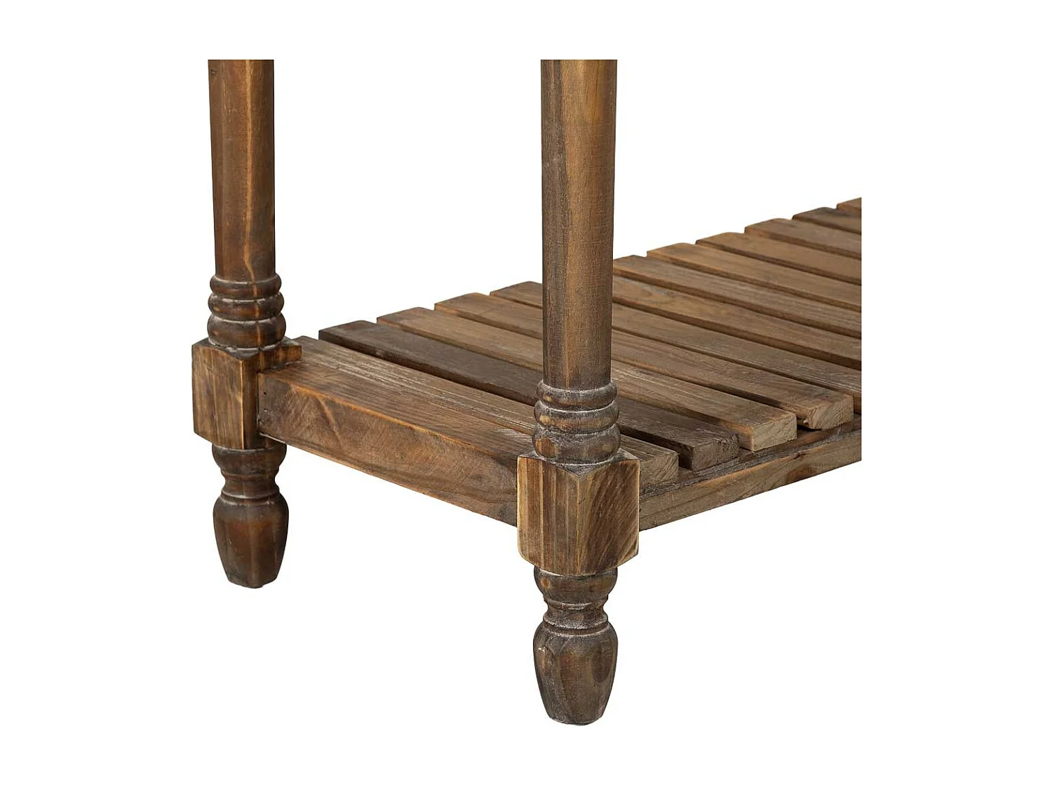 Flurtisch aus Holz mit 3 Schubladen 120x38x81h cm