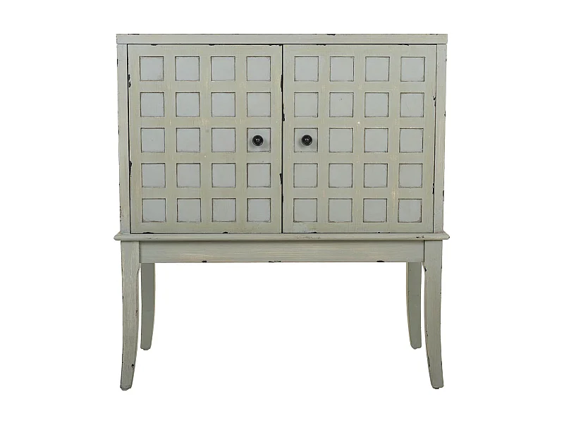 Entrée en bois vert 81,5x39x90h