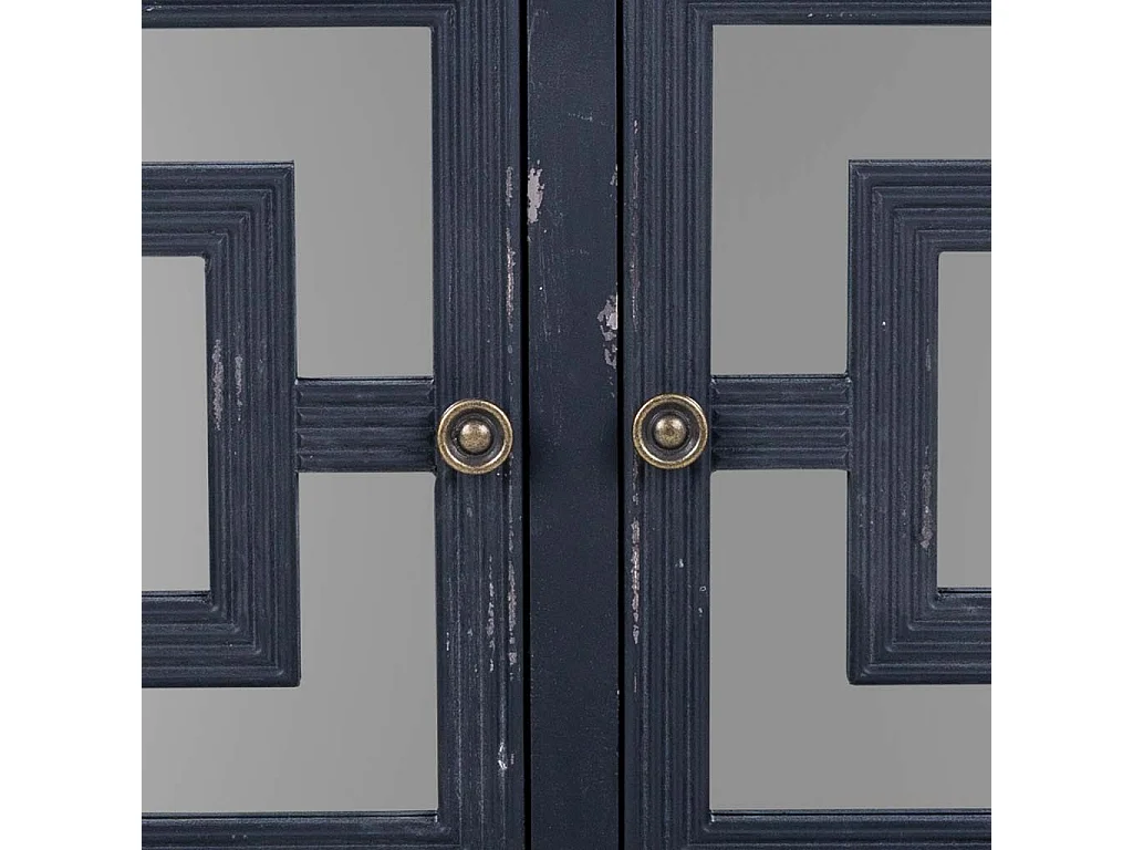 Salão de madeira preto 83x36x72