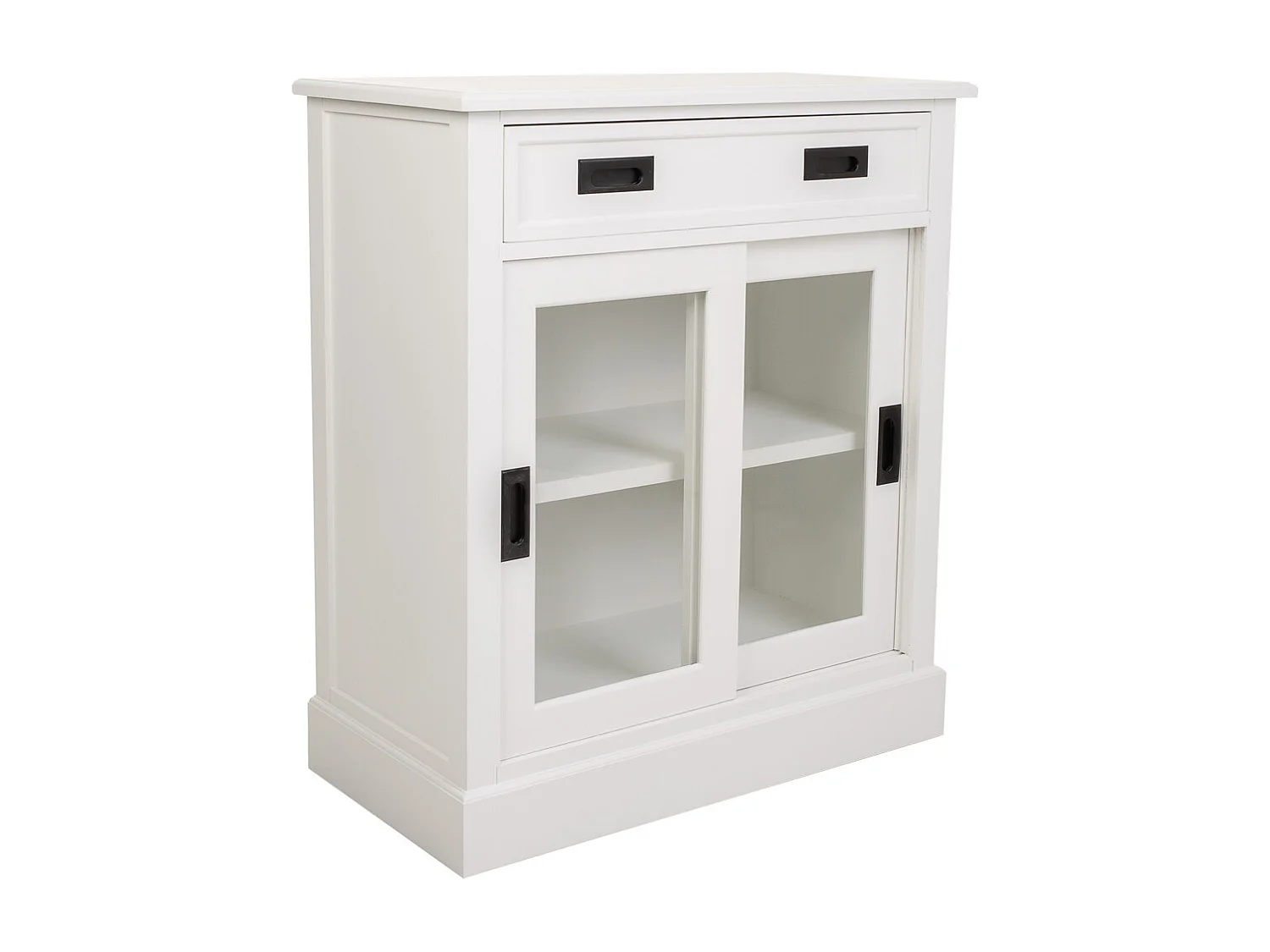 Recibidor de madera blanco 80x40x90,5