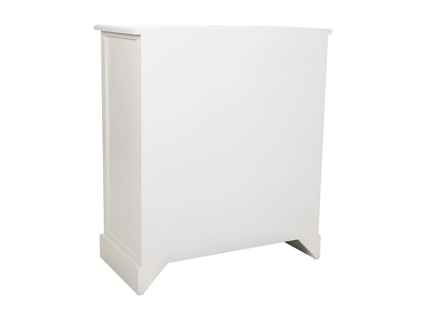Recibidor de madera blanco 80x40x90,5