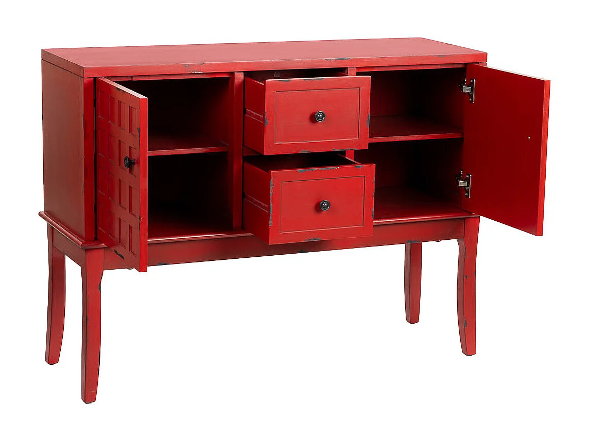 Mobile da ingresso in legno 108x36x82