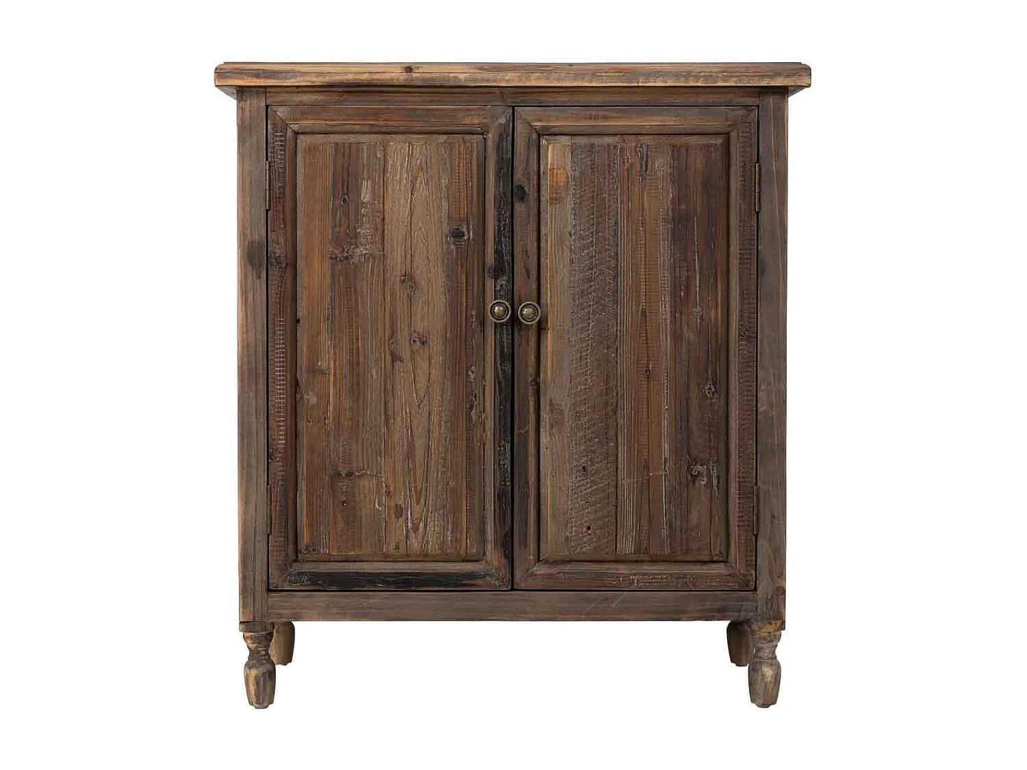 Flurschrank aus Holz mit 2 Türen 75x38x82